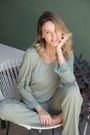 Pijama-Manga-Longa---Viscolace---314.34---Olive---Tamanho-Sgd